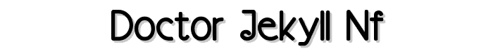 Doctor Jekyll NF font